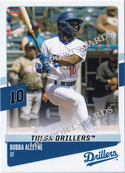 2024 Tulsa Drillers Bubba Alleyne