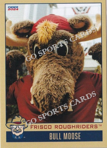 2024 Frisco RoughRiders Bull Moose Mascot