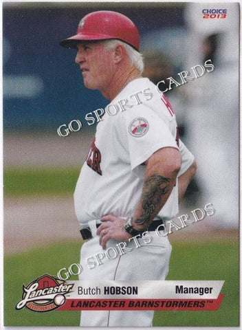 2013 Lancaster Barnstormers Butch Hobson