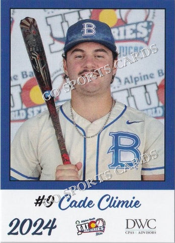 2024 Blinn College Buccaneers JUCO Cade Climie