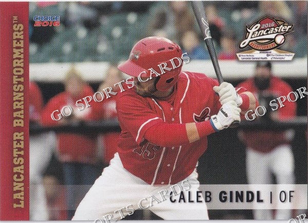 2016 Lancaster Barnstormers Caleb Gindl