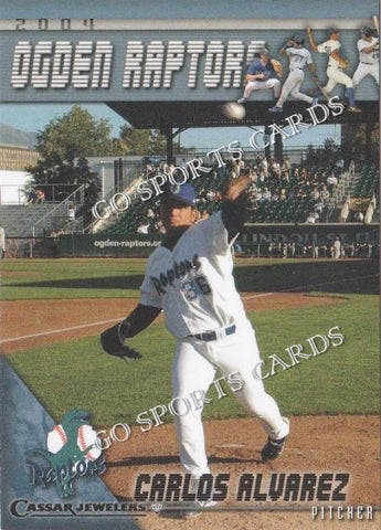 2004 Ogden Raptors Carlos Alvarez