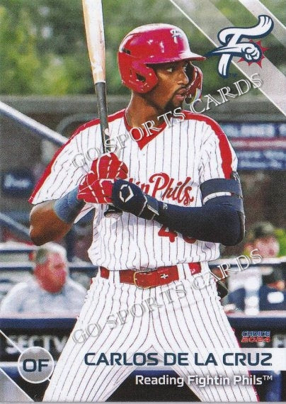 2024 Reading Fightin Phils 2nd Carlos De La Cruz