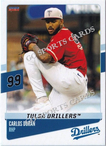 2024 Tulsa Drillers Carlos Duran