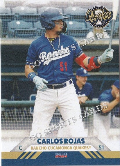 2024 Rancho Cucamonga Quakes Carlos Rojas