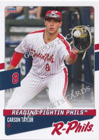 2024 Reading Fightin Phils Carson Taylor