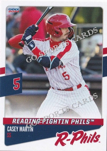 2024 Reading Fightin Phils Casey Martin