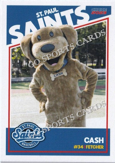 2023 St Paul Saints Cash Mascot