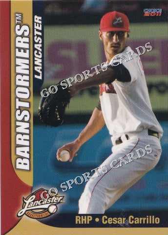 2011 Lancaster Barnstormers Cesar Carrillo