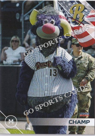 2024 Scranton Wilkes Barre RailRiders Champ Mascot