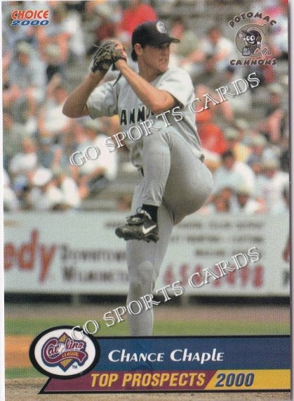 2000 Carolina League Top Prospects Chance Caple