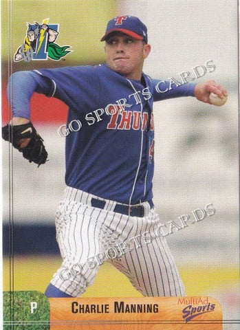 2003 Trenton Thunder Charlie Manning