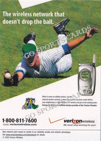 2003 Trenton Thunder Checklist