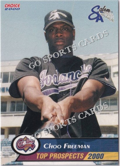 2000 Carolina League Top Prospects Choo Freeman