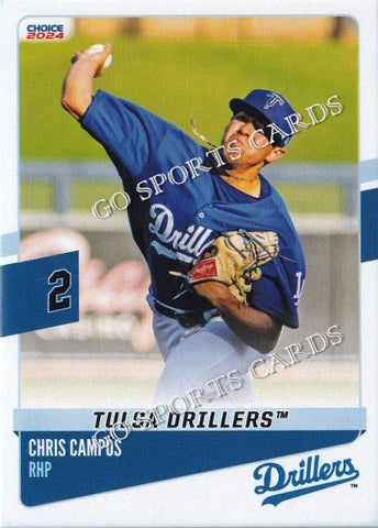 2024 Tulsa Drillers Chris Campos