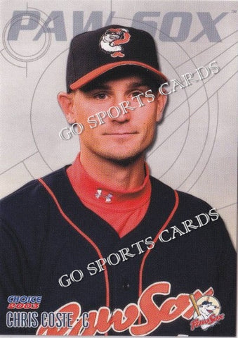 2003 Pawtucket Red Sox Chris Coste