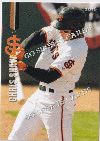 2016 San Jose Giants Chris Shaw