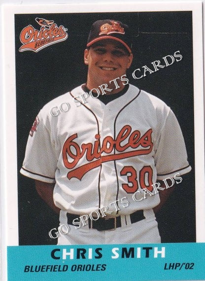 2002 Bluefield Orioles Chris Smith