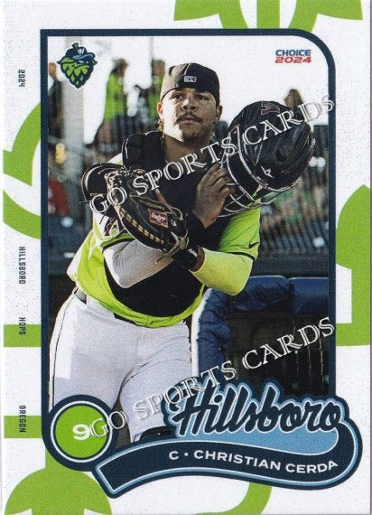 2024 Hillsboro Hops Christian Cerda