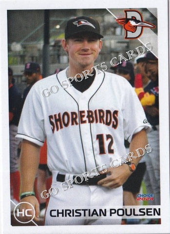 2024 Delmarva Shorebirds Christian Poulsen