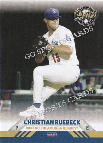 2024 Rancho Cucamonga Quakes Christian Ruebeck