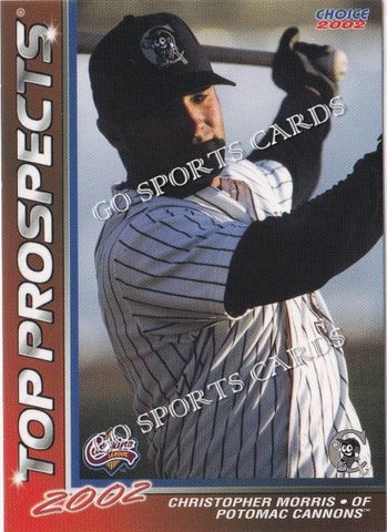 2002 Carolina League Top Prospects Christopher Morris