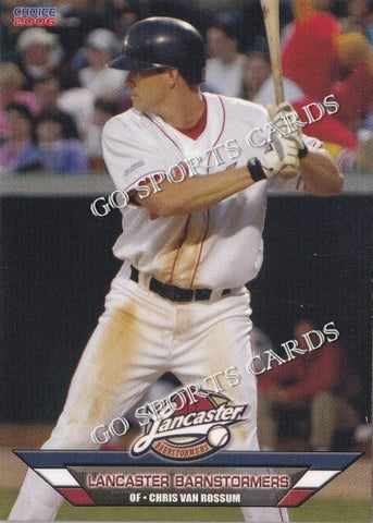 2006 Lancaster Barnstormers Chris Van Rossum