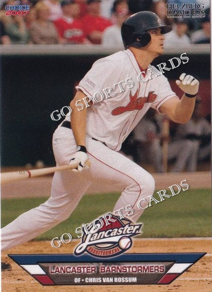 2007 Lancaster Barnstormers Chris Van Rossum