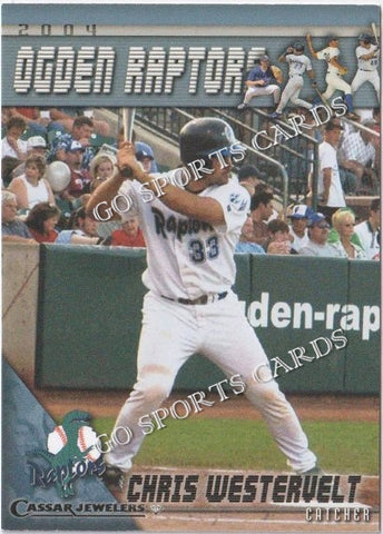 2004 Ogden Raptors Chris Westervelt