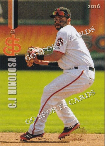 2016 San Jose Giants CJ Hinojosa