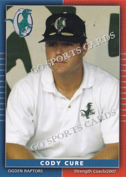 2007 Ogden Raptors Cody Cure