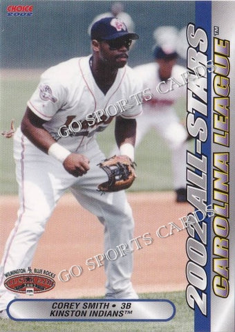 2002 California Carolina League All Star Game Corey Smith