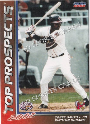 2002 Carolina League Top Prospects Corey Smith