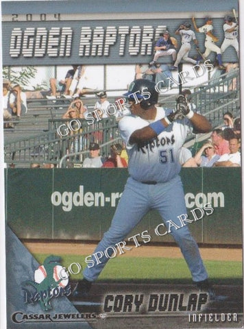 2004 Ogden Raptors Cory Dunlap