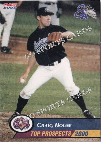 2000 Carolina League Top Prospects Craig House