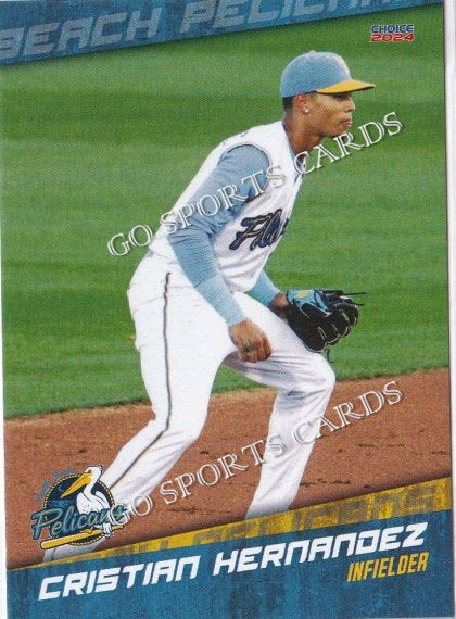 2024 Myrtle Beach Pelicans Cristian Hernandez