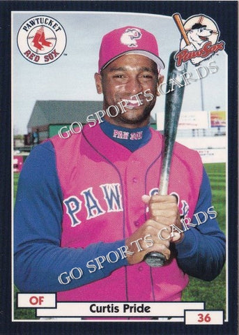 2000 Pawtucket Red Sox Curtis Pride