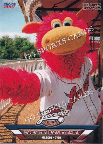 2007 Lancaster Barnstormers CYLO Mascot