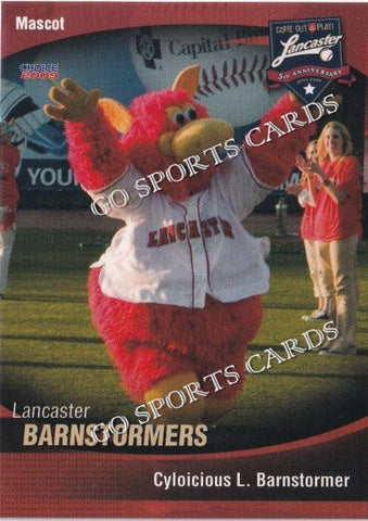 2009 Lancaster Barnstormers CYLO Mascot