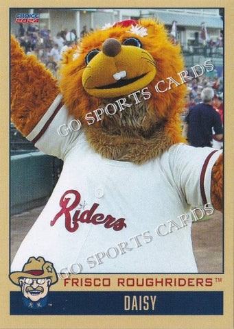 2024 Frisco RoughRiders Daisy Mascot