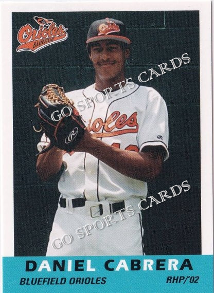 2002 Bluefield Orioles Daniel Cabrera