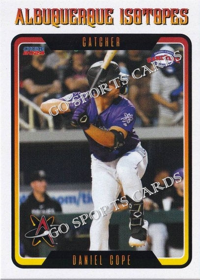 2024 Albuquerque Isotopes Daniel Cope