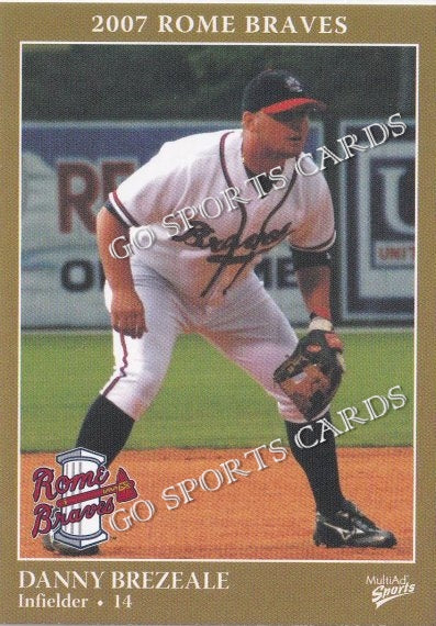 2007 Rome Braves Danny Brezeale