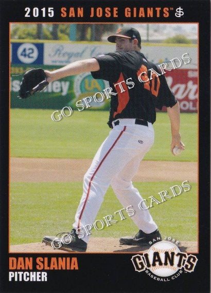 2015 San Jose Giants Dan Slania