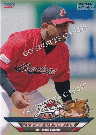 2007 Lancaster Barnstormers Dario Delgado