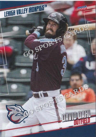 2024 Lehigh Valley IronPigs David Dahl