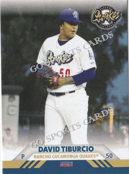 2024 Rancho Cucamonga Quakes David Tiburcio