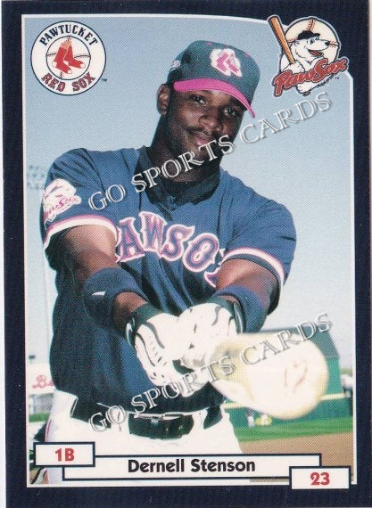 2000 Pawtucket Red Sox Dernell Stenson