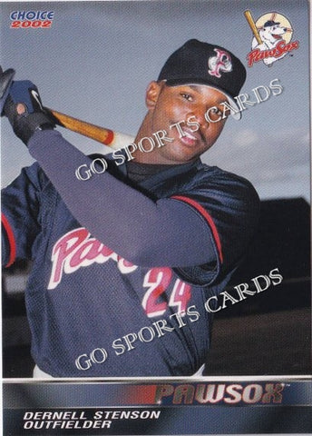 2002 Pawtucket Red Sox Dernell Stenson