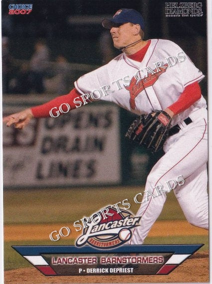 2007 Lancaster Barnstormers Derrick Depriest